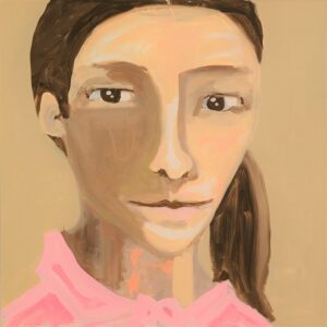 Lisa Mona 60x60cm maleri